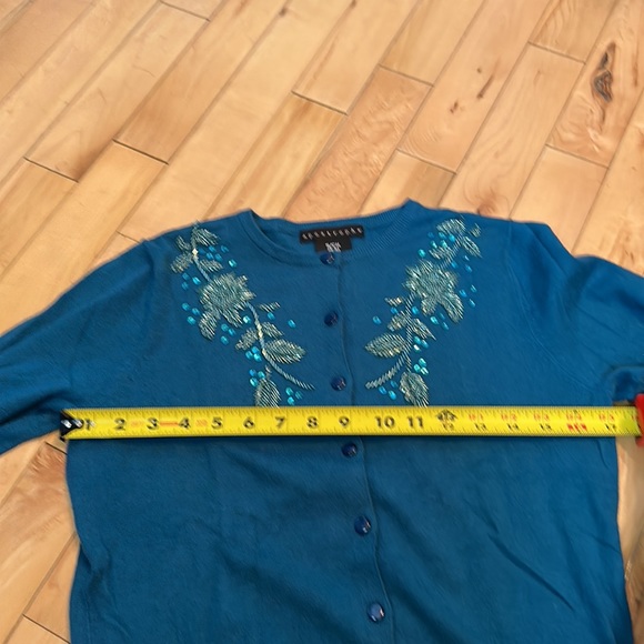 Apostrophe Beaded Cardigan - Picture 8 of 10